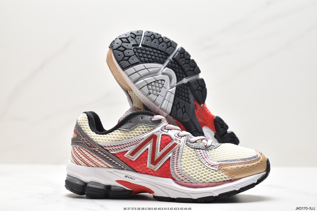 New Balance 860V2 series low-top classic retro dad style casual sports jogging shoes ML860AD2