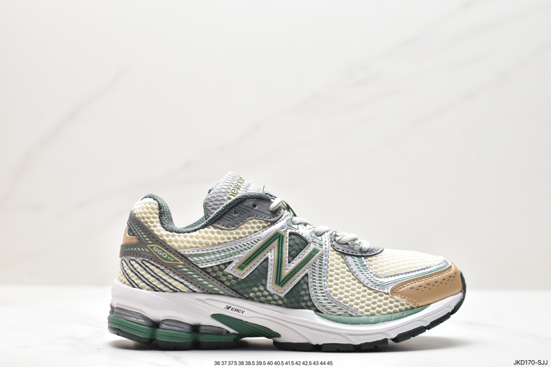 New Balance 860V2 series low-top classic retro dad style casual sports jogging shoes ML860AD2