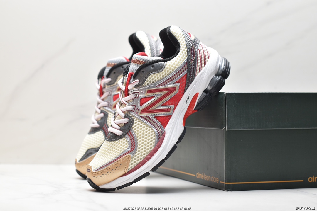 New Balance 860V2 series low-top classic retro dad style casual sports jogging shoes ML860AD2