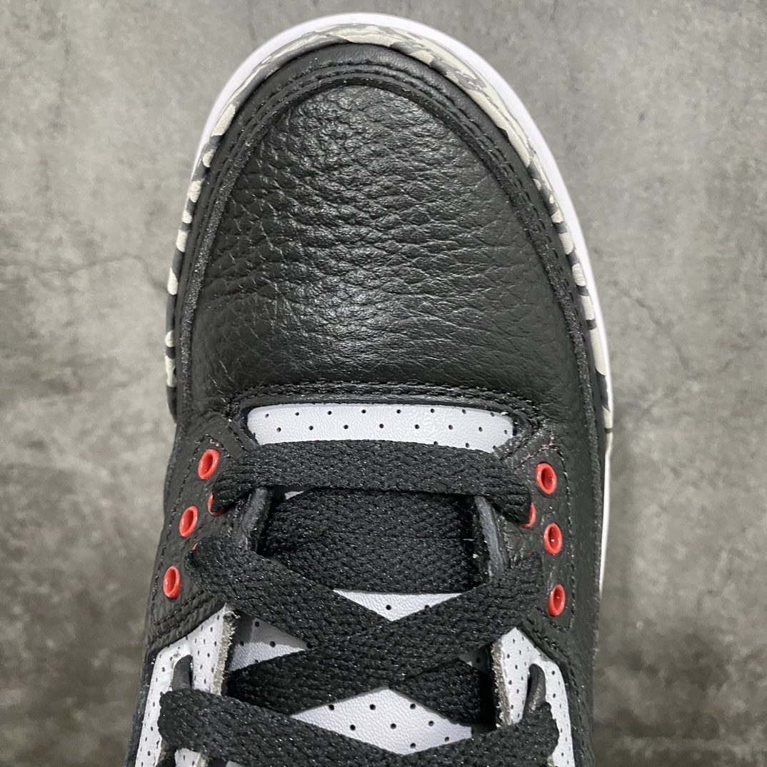 X version of the original Air Jordan 3 Retro OG ”Black Cement” AJ3 Joe 3 Black Cement 854262-001