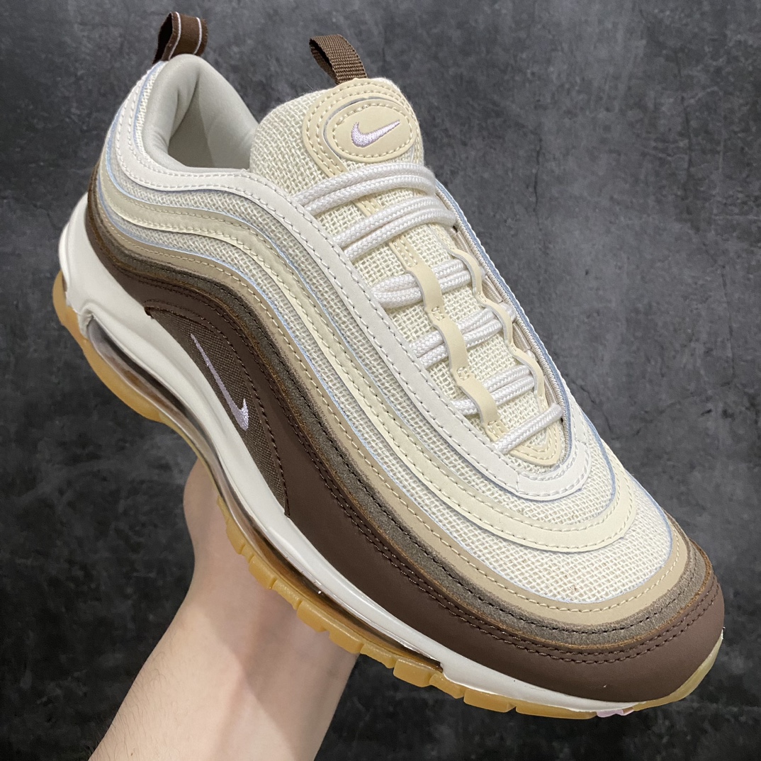 纯原版NKAirMax97OG白棕D