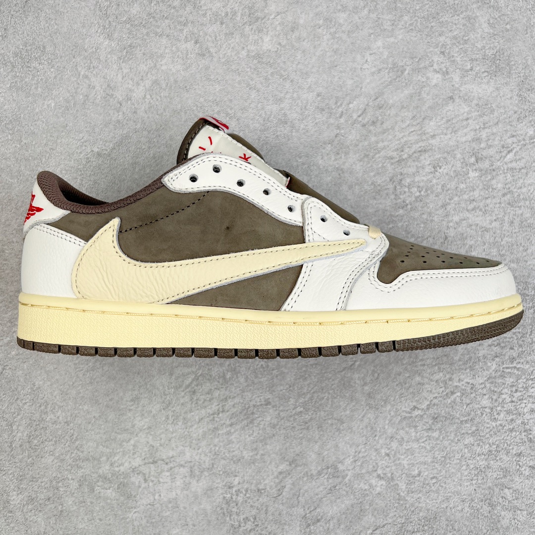 图片[2]-＃LJ渠道版 Travis Scott x Air Jordan AJ1 Low OG SP TS联名倒钩低帮系列五色 原盒原配 原厂拉帮工艺 针距密度一致 全新升级网板中底 原楦原纸板开发 后跟弧度收口自然不对折 极致一眼正品既视感 原厂皮料 进口玻璃冲刀皮料裁剪零毛边 承诺百分百一致原鞋 全鞋电脑针车工艺 鞋面清洁度最高QC检验标准 控制溢胶 原厂电绣工艺 鞋标鞋盒、防尘纸 均采购来自原厂 尺码：36 36.5 37.5 38 38.5 39 40 40.5 41 42 42.5 43 44 44.5 45 46 47.5-选品中心