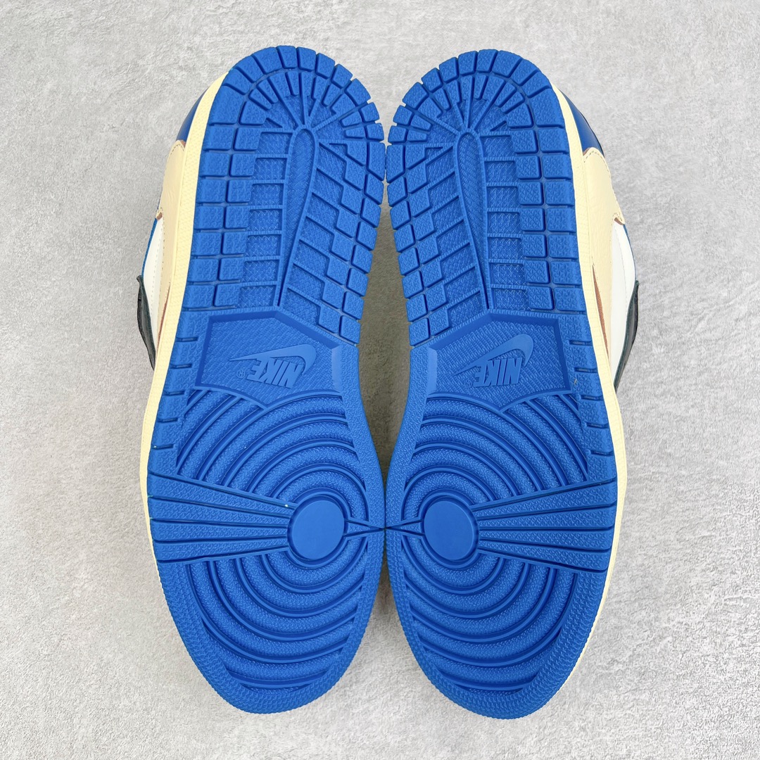 图片[9]-＃LJ渠道版 Travis Scott x Fragment x Air Jordan AJ1 Low OG SP 三方联名闪电倒钩低帮 DM7866-140 原盒原配 原厂拉帮工艺 针距密度一致 全新升级网板中底 原楦原纸板开发 后跟弧度收口自然不对折 极致一眼正品既视感 原厂皮料 进口玻璃冲刀皮料裁剪零毛边 承诺百分百一致原鞋 全鞋电脑针车工艺 鞋面清洁度最高QC检验标准 控制溢胶 原厂电绣工艺 鞋标鞋盒、防尘纸 均采购来自原厂 尺码：36 36.5 37.5 38 38.5 39 40 40.5 41 42 42.5 43 44 44.5 45 46 47.5-选品中心