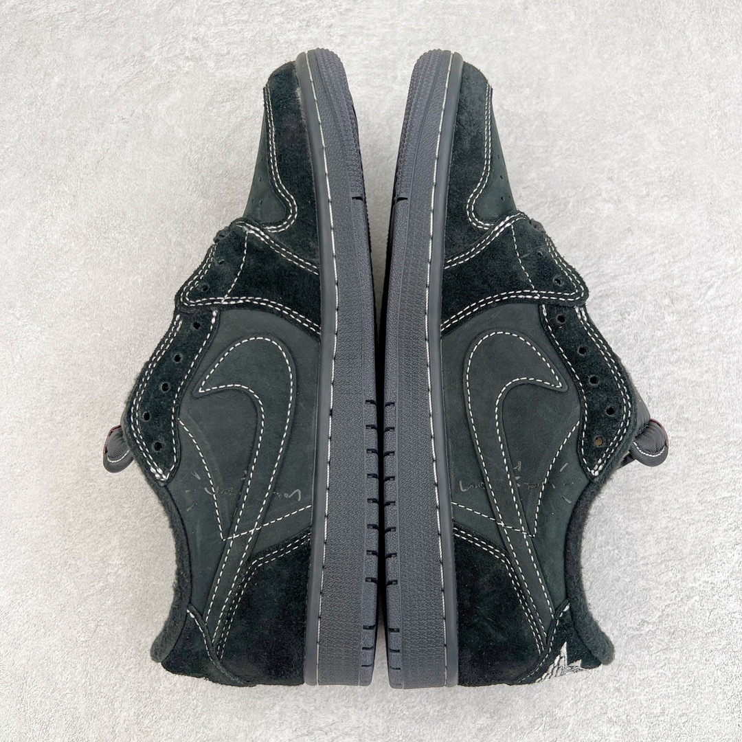 图片[5]-＃LJ渠道版 Travis Scott x Air Jordan AJ1 Low OG TS联名黑武士倒钩4.0低帮 DM7866-001 原盒原配 原厂拉帮工艺 针距密度一致 全新升级网板中底 原楦原纸板开发 后跟弧度收口自然不对折 极致一眼正品既视感 原厂皮料 进口玻璃冲刀皮料裁剪零毛边 承诺百分百一致原鞋 全鞋电脑针车工艺 鞋面清洁度最高QC检验标准 控制溢胶 原厂电绣工艺 鞋标鞋盒、防尘纸 均采购来自原厂 尺码：36 36.5 37.5 38 38.5 39 40 40.5 41 42 42.5 43 44 44.5 45 46 47.5-选品中心