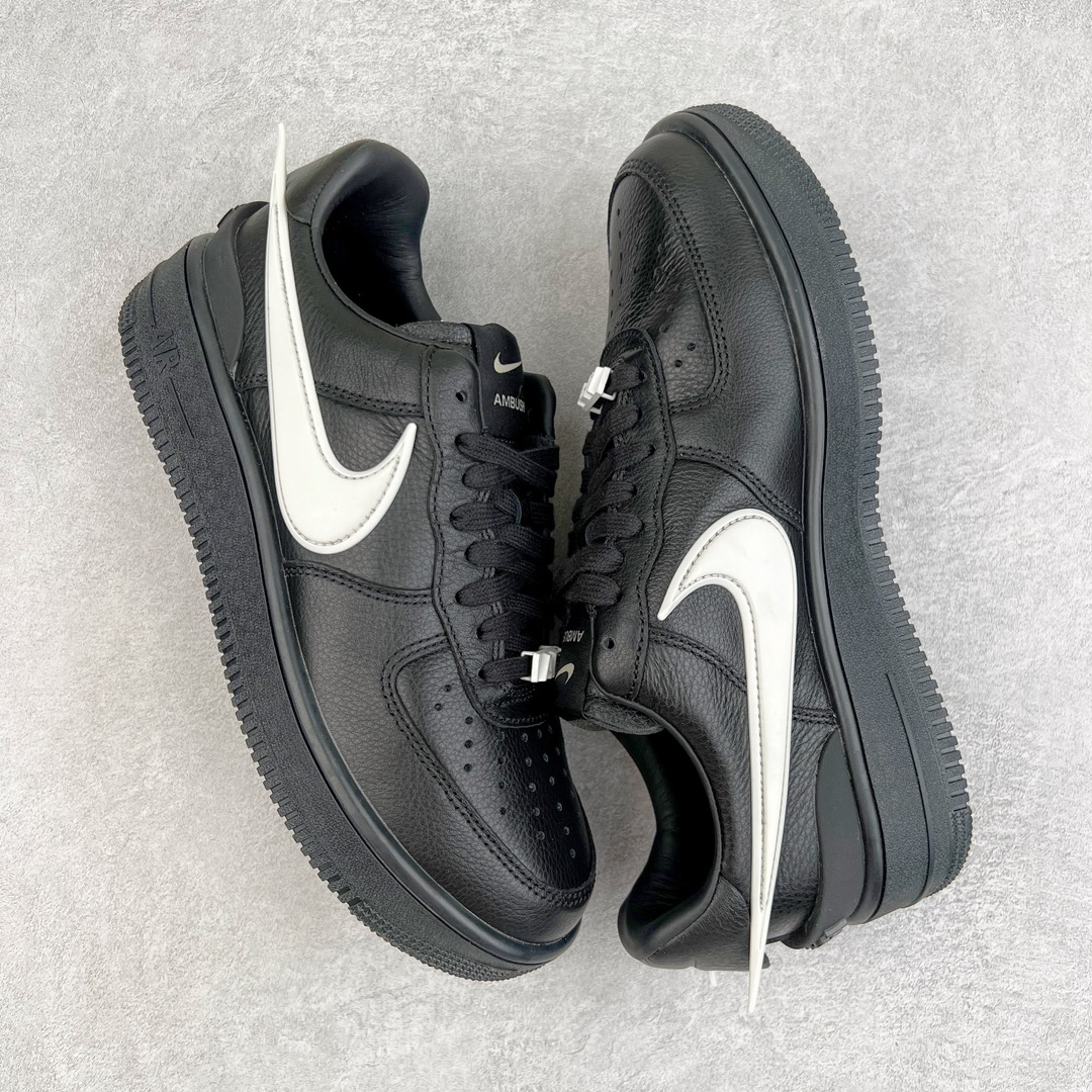 ＃渠道版 AMBUSH x NK Air Force 1 Low 空军一号低帮运动板鞋 联名大钩黑白 D