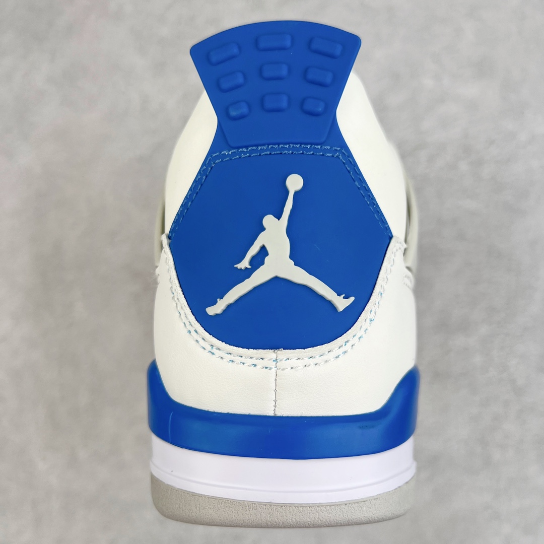 图片[8]-＃PB版 福利特价 Air Jordan AJ4 Retro 耗时半年巨作 全套原纸板楦头开发 调试30余版 确保原汁原味完美呈现四代版型 一比一鞋头弧度高度趴度鞋身弧度 此版本只针对中端市场 皮料材质有所更替 其他数据细节工艺流程均保持公司一致 细节品控鞋型随意秒杀市面3XX 4XX 原厂TPU网格鞋带扣 正确内里网布 菱角分明不变形无多余毛边 柔软性质感一致于原鞋 原厂织唛标 原厂飞人电绣工艺 独家绑鞋带手法 印刷中底布 四线拉帮 米色美纹纸贴合固定 进口港宝加持 后跟自然饱满 全鞋荧光划线卡点 追求极致完美 每一双都是工艺品 多重QC质检 超越公司货的品控标准 实实在在的免检产品 尺码：40 40.5 41 42 42.5 43 44 44.5 45 46 47.5-选品中心