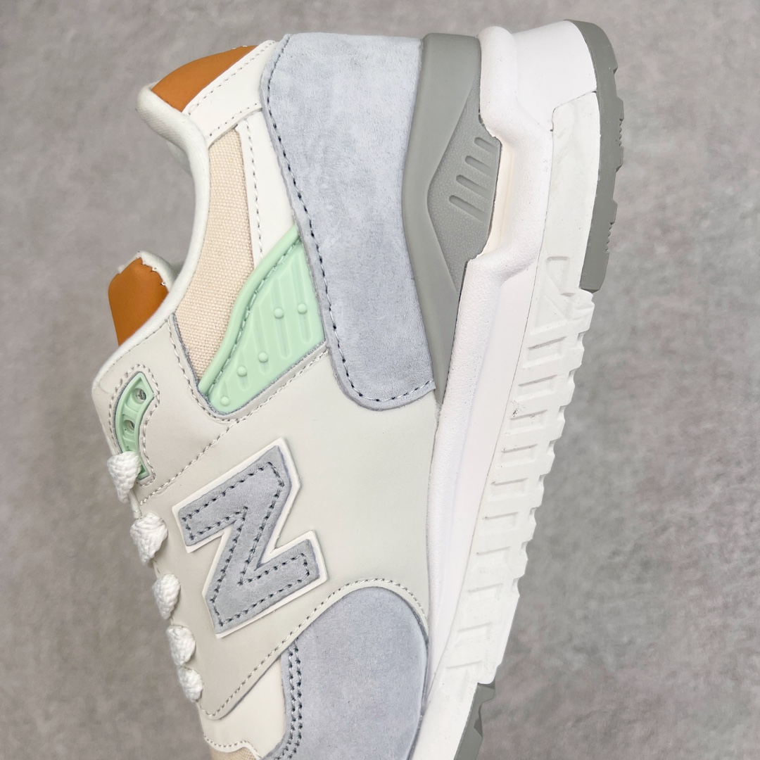图片[7]-＃K版纯原 New Balance M998 Made in USA NB新百伦高端美产血统系列经典复古休闲运动慢跑鞋 NB998 诞生于 1993 年，作为第一双使用 ABZORB 缓冲材料的鞋款，一经发售就受到大量消费者的热烈追捧，如今已经成为了历久不衰的经典代表鞋款之一。原楦原数据开发版型 以优质面料制成鞋面结构。鞋面采用经典网眼布材质，辅以绒面革覆盖，带来更加清爽舒适的穿着体验。鞋舌上标记的 \\\”998\\\” 字样增强鞋款辨识度的同时，为鞋款注入更多动人细节。鞋款采用 ABZORB 缓冲材料的中底，通过缓冲和压缩阻力相结合来吸收冲击，稳定性高，不易打滑，助你畅享舒适有型的运动体验。采用猪巴革组合网织鞋面材质 后跟嵌入TPU装饰条稳固 升级原装5层独立私模 尺码：36 36.5 37 38 39.5 40 40.5 41.5 42 42.5 43 44 44.5 45-选品中心