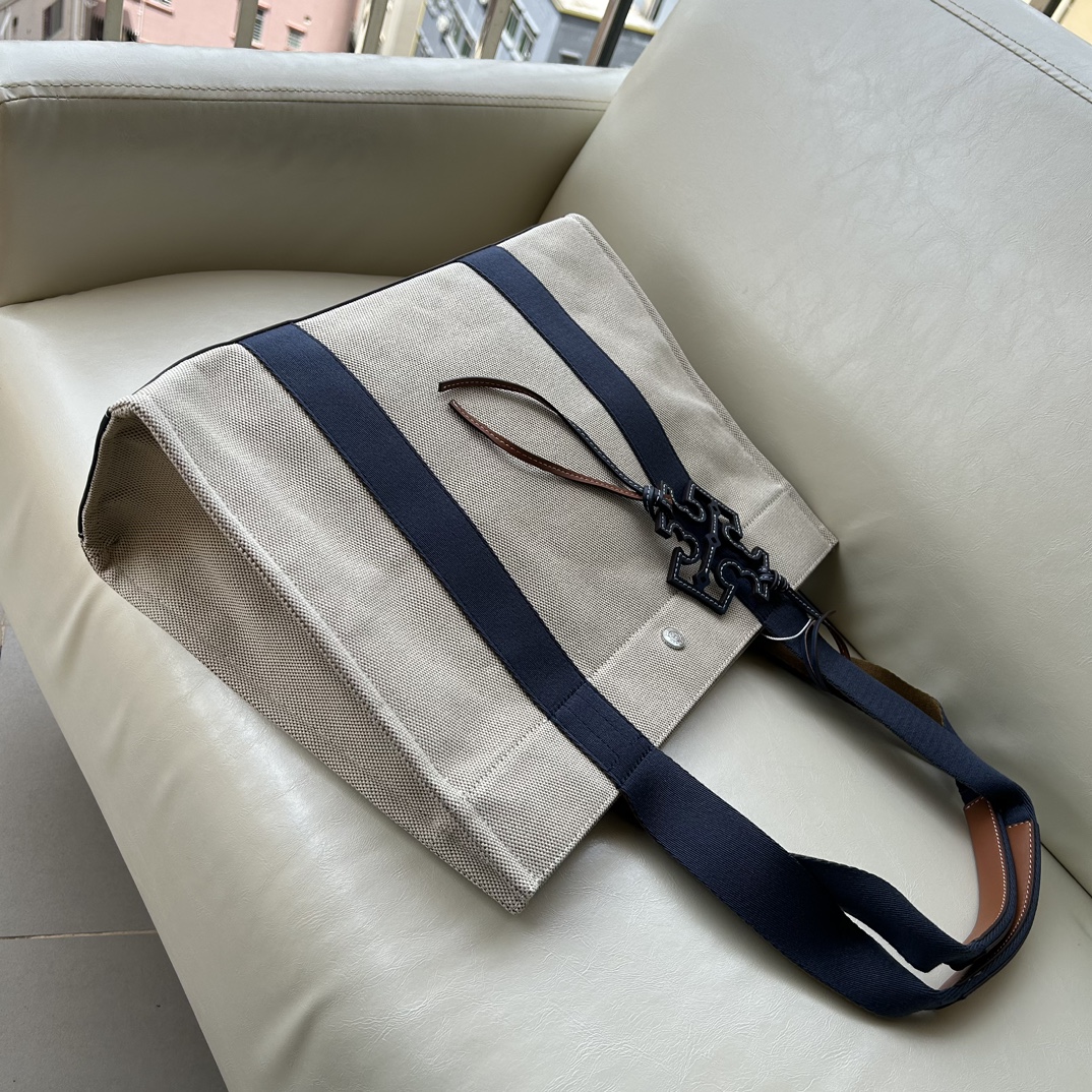 Tory Burch ～最新款TB TORY托特包 100%进口面料搭配