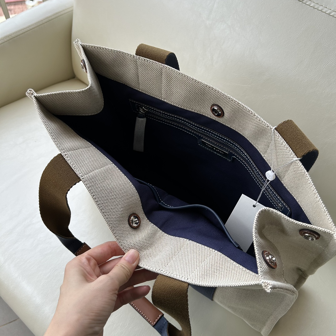 Tory Burch ～最新款TB TORY托特包 100%进口面料搭配