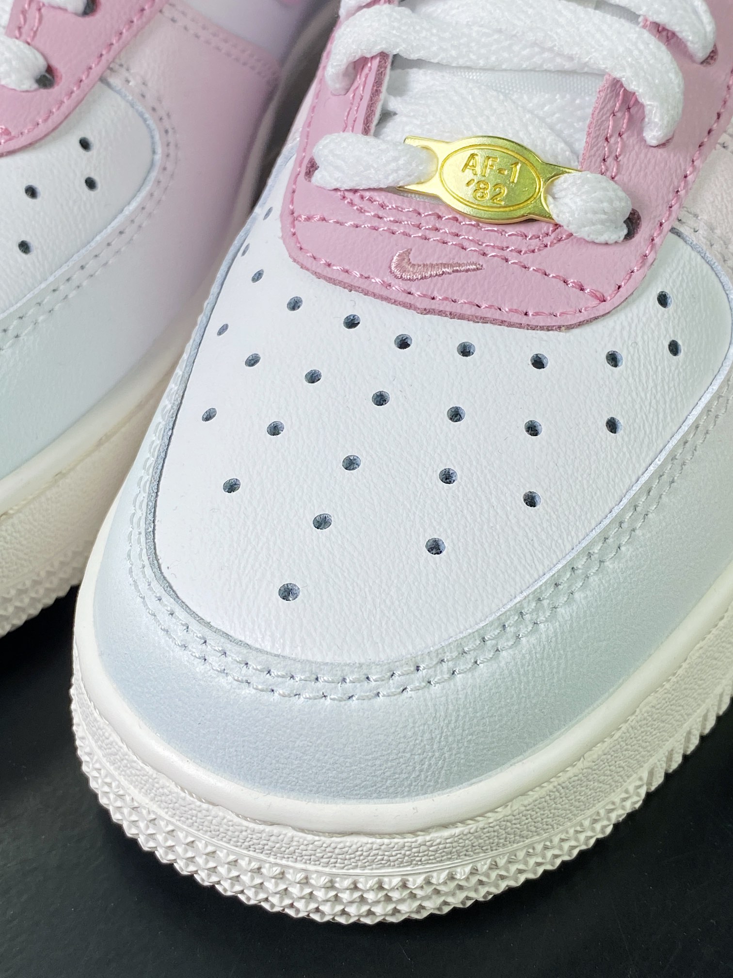 Air Force 1'07 Low GS”Rose” Air Force One low-top sneakers ”White Gradient Purple Girly Heart” DZ5616-100