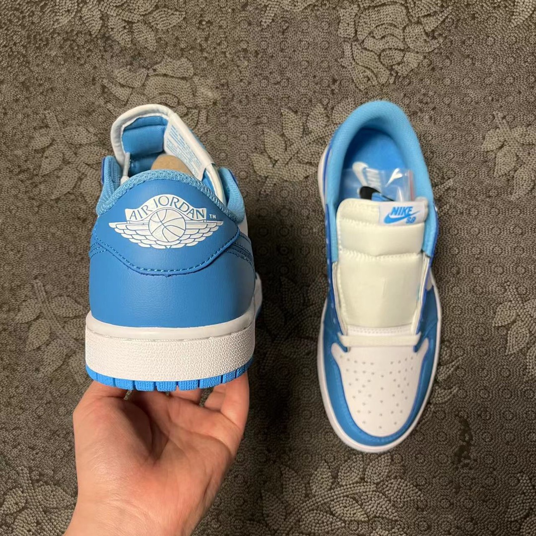 ? nike sb Jordan Air Jordan 1 Low 联名款低帮 北卡蓝配色?