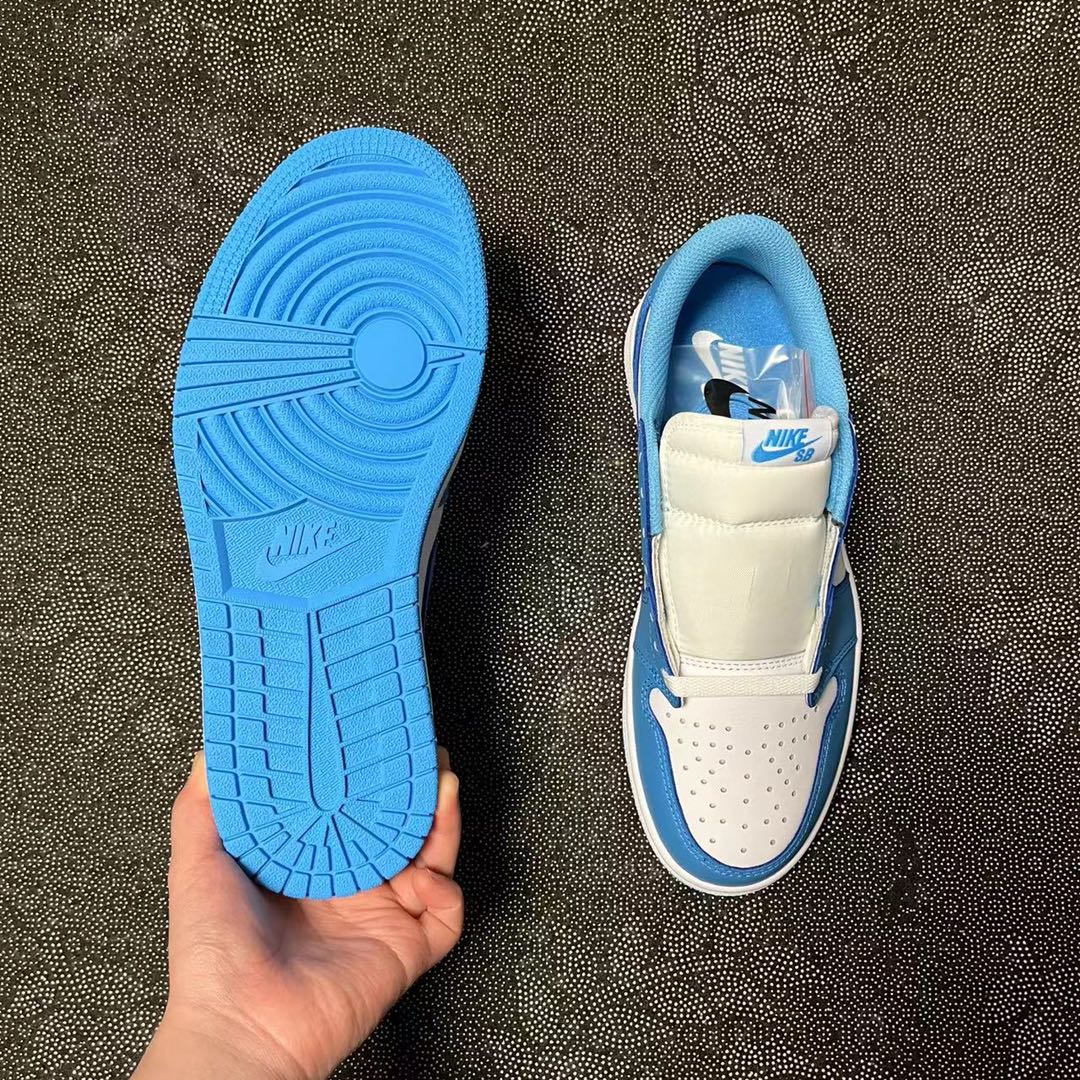 ? nike sb Jordan Air Jordan 1 Low 联名款低帮 北卡蓝配色?