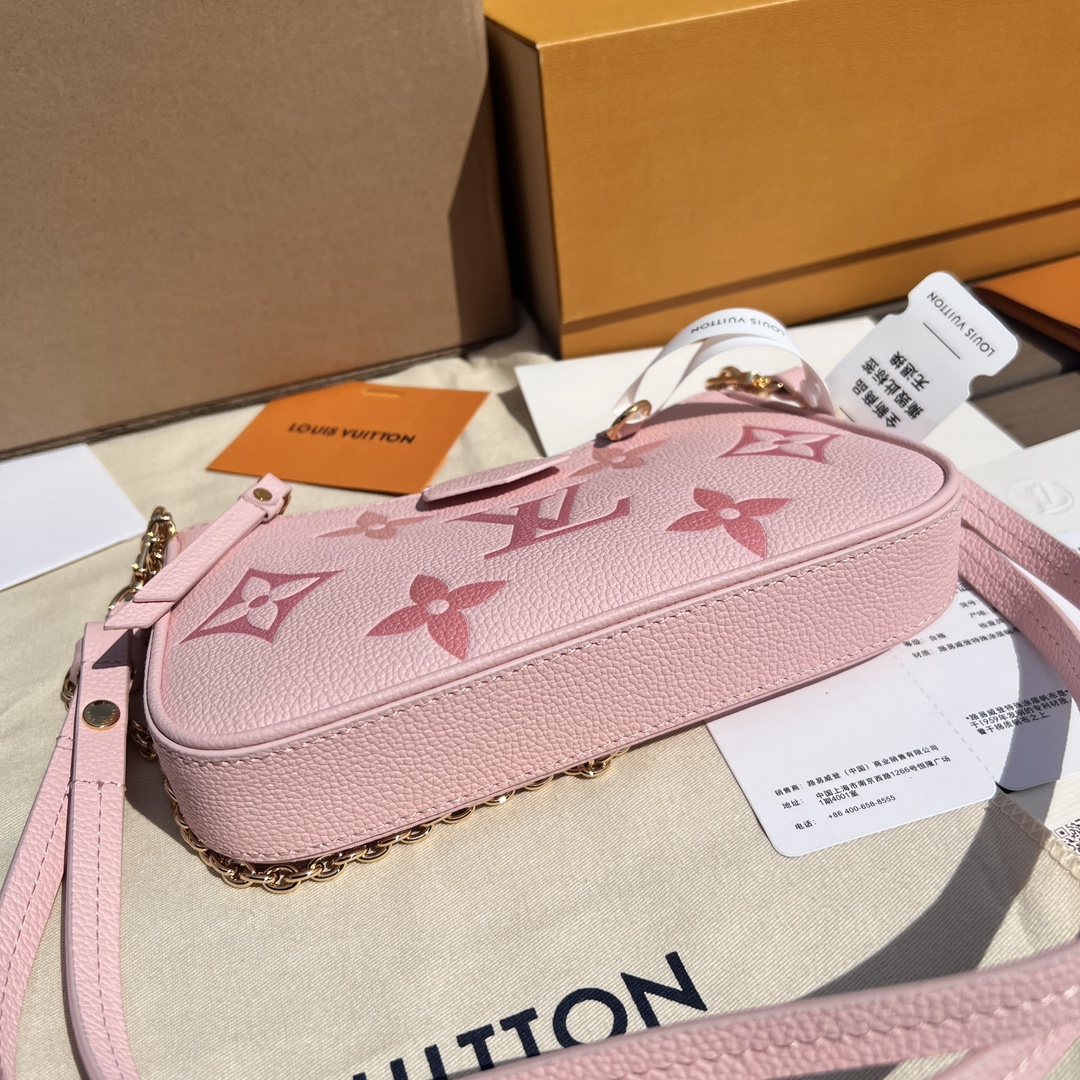 非市场普通货 进口皮料半钢五金 m80349尺寸:19×11.5×3cmLV渠道资源特供腋下包❗️本款E