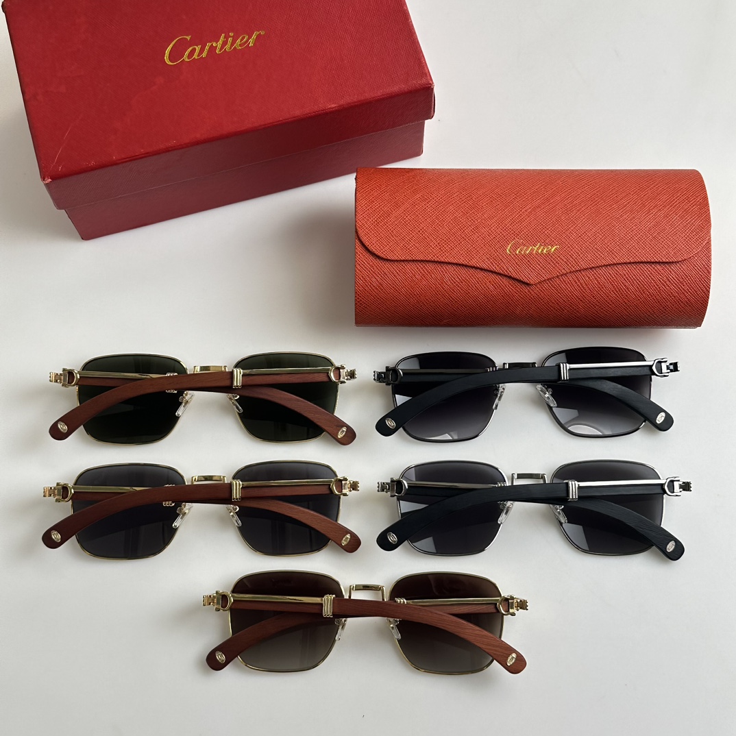 Cartier卡地亚新款男女通用太阳镜