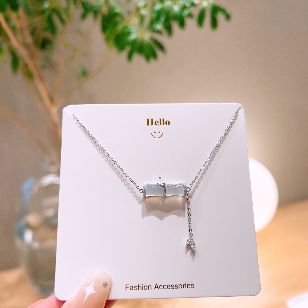 知性的S925スターリングシルバーネックレスゴールド 母の誕生日