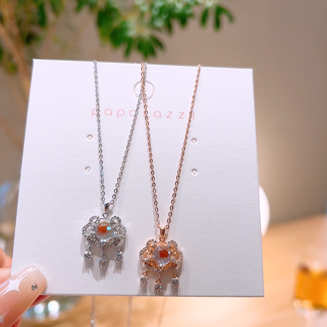 フレッシュ純銀ネックレスゴールド 母の日