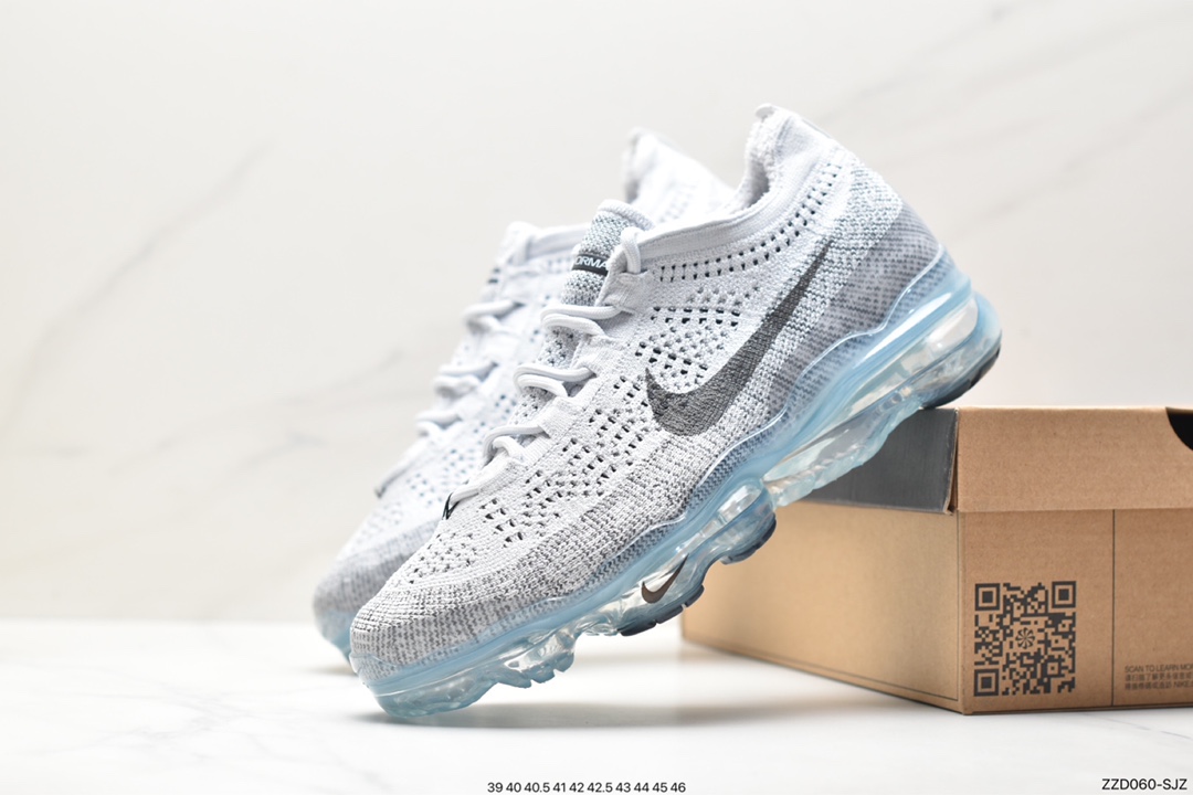 Nk Vapormax 2023 Flyknit 2023 flying woven breathable leisure full palm air cushion running shoes DV1678-004