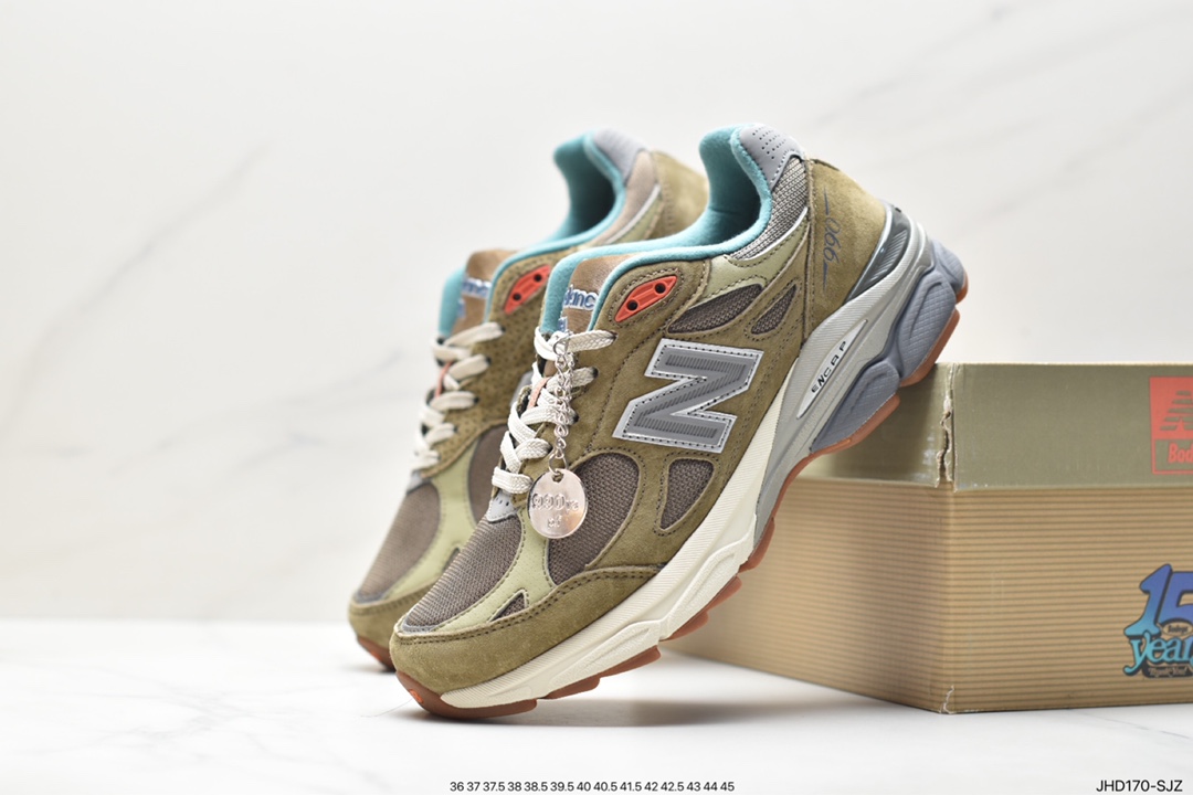 New Balance collaborates with the American senior sneaker store YCMC x NBNew Balance Made in USA M990V3 three-generation series low-top running shoes W990AD3