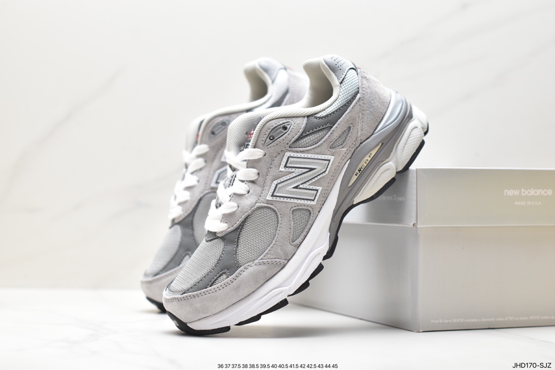 New Balance collaborates with the American senior sneaker store YCMC x NBNew Balance Made in USA M990V3 three-generation series low-top running shoes W990AD3