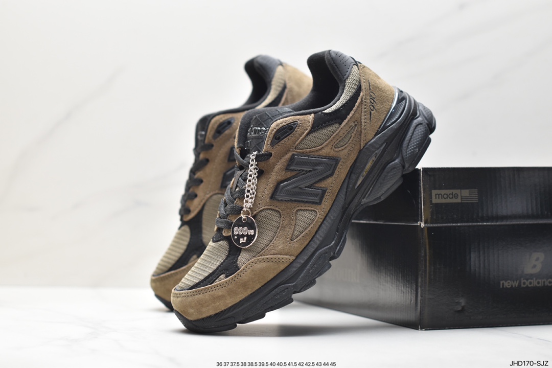 New Balance collaborates with the American senior sneaker store YCMC x NBNew Balance Made in USA M990V3 three-generation series low-top running shoes W990AD3