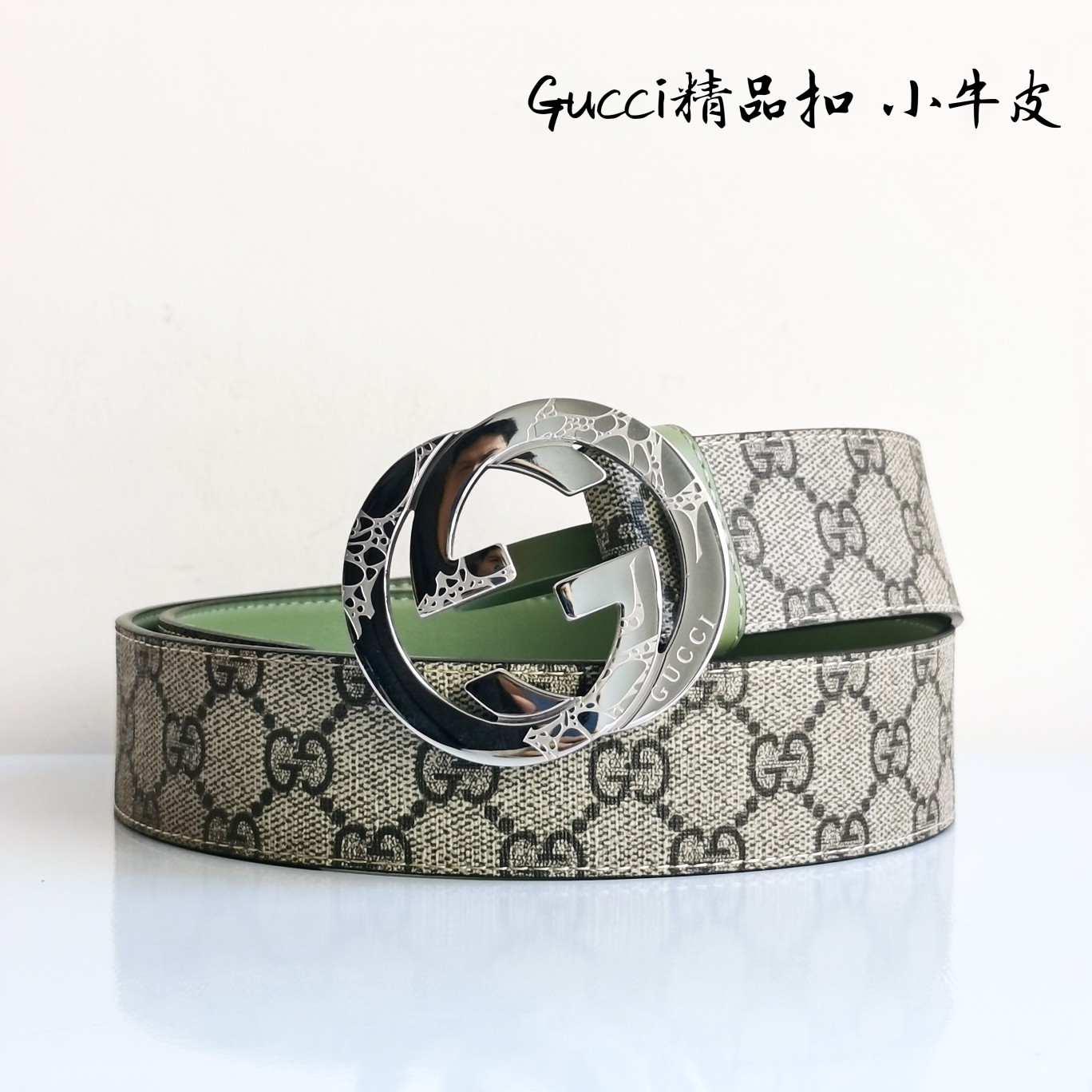 Gucci纯原进口原厂压花精品钢扣宽4.0Cm经典永不过时潮流大方时尚百搭