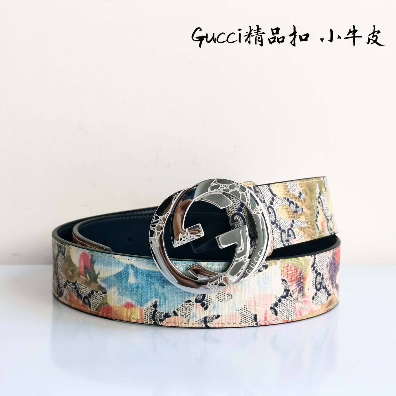 Gucci纯原进口原厂压花精品钢扣宽4.0Cm经典永不过时潮流大方时尚百搭