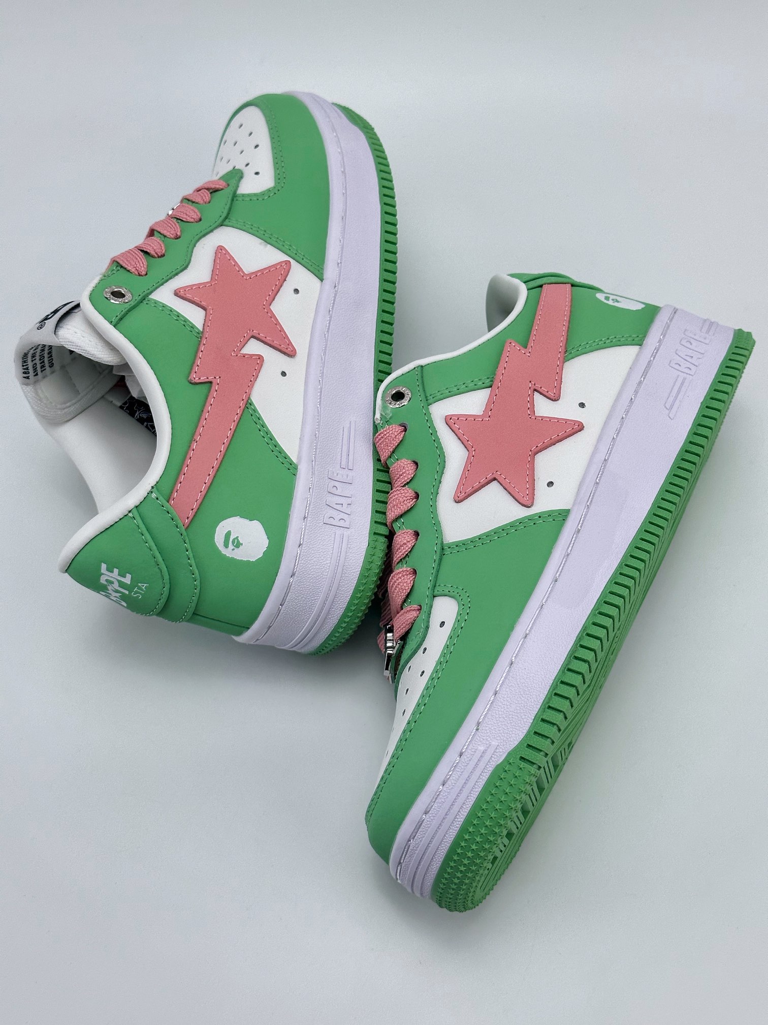 200 Bape x Air Force 1 '07 Low 绿粉 1H70191005