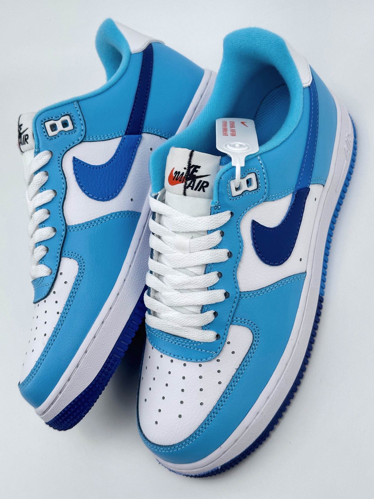 Nike Air Force 1 Low 07 Split ”Light Photo Blue” DZ2522-100