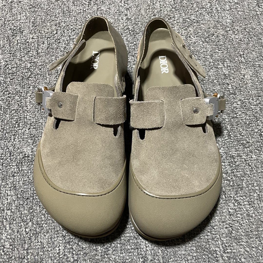 本地自取 合作私密 价格调整 专供版 Dior x Birkenstock 博肯 迪奥限定联名低帮凉鞋 独家原鞋购回开发 2