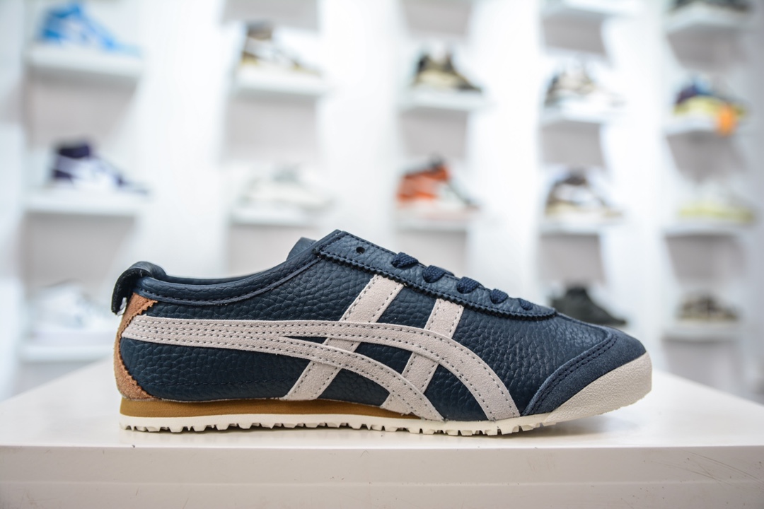 Original calf leather Asics Onitsuka Tiger Mexico 66 VIN Indonesia factory OEM original material