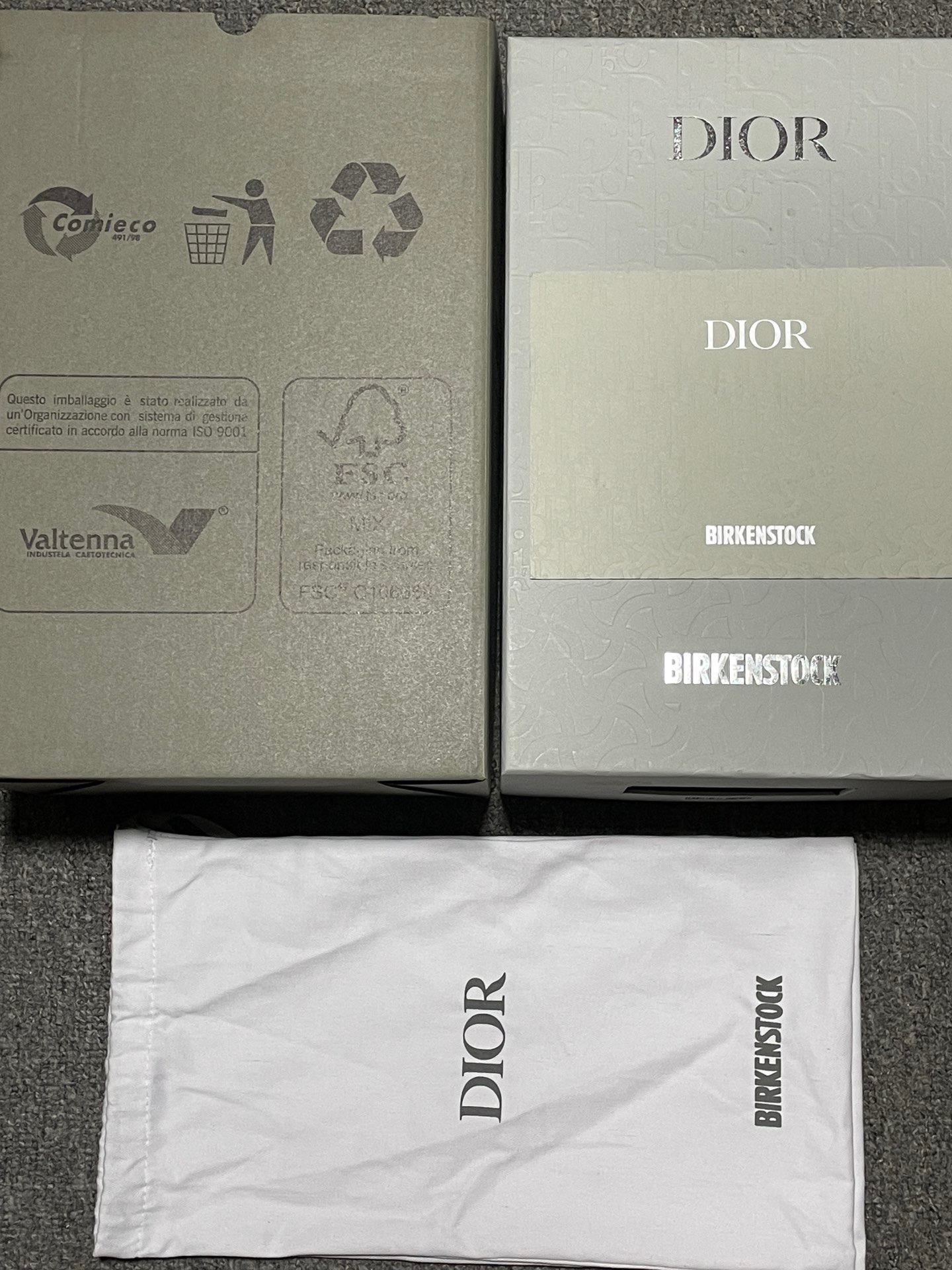 本地自取 合作私密 价格调整 专供版 Dior x Birkenstock 博肯 迪奥限定联名低帮凉鞋 独家原鞋购回开发 4