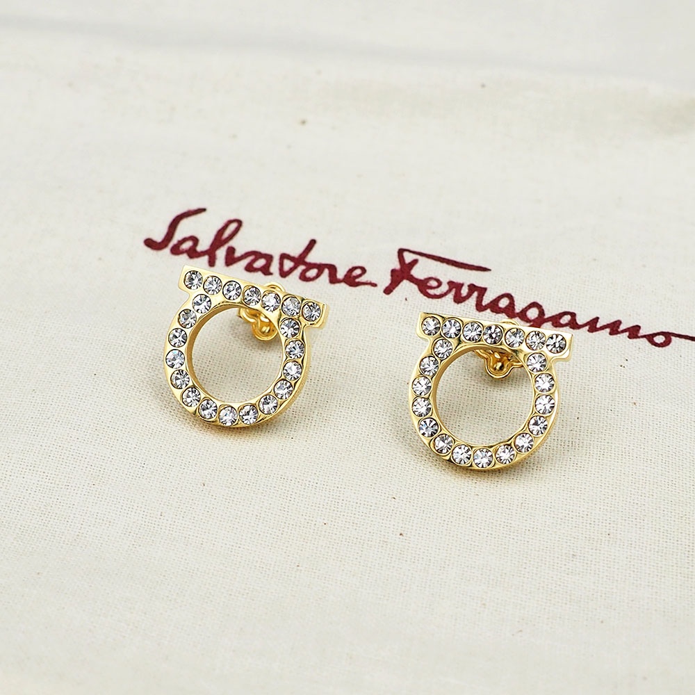 Ferragamo Wholesale
 Jewelry Earring Set With Diamonds