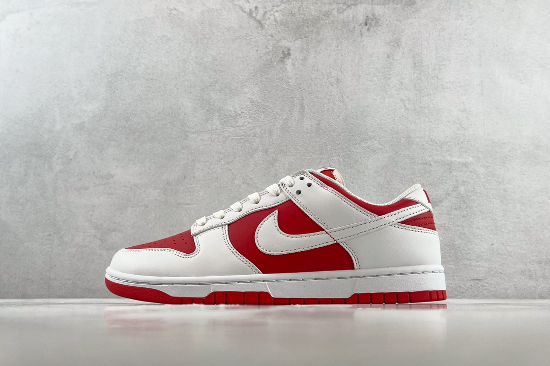 反转色系列 Nike Dunk Low Retro 反转白红 DD1391-600