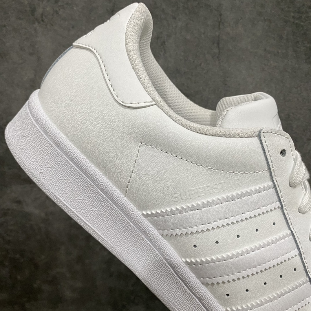 [Channel Purchasing Version] AD Originals Superstar Classic Shell Toe Casual Sneakers Pure White EG4960