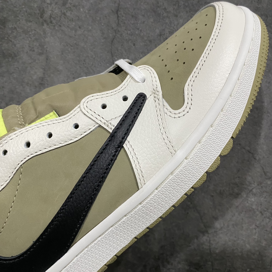 [LW Version] Travis Scott x Air Jordan 1 Golf AJ1 Joe 1 TS Joint Inverted Hook Golf Low Top 6.0 FZ3124-200