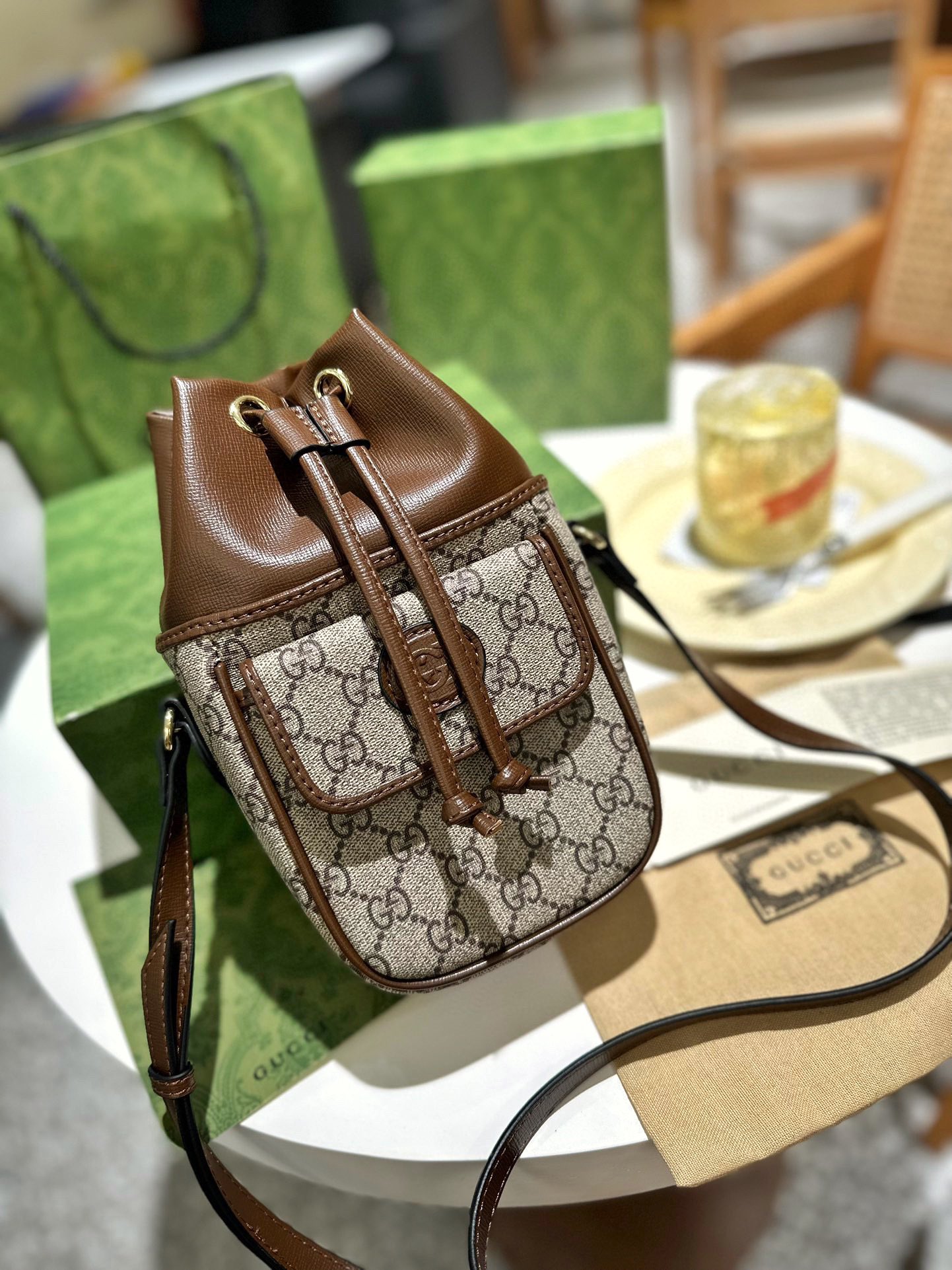 Gucci Torby kubełkowe Torby typu crossbody i na ramię Mini