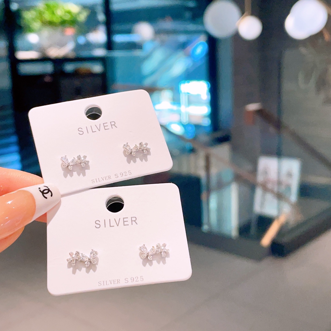 フレッシュ純銀イヤリングゴールド 旅行