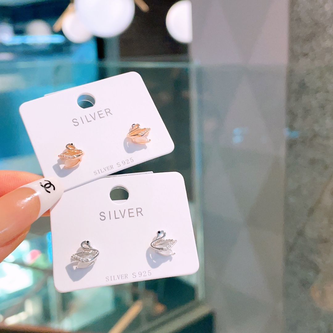 Massivsilber Ohrringe Filigran Jahresfeier Silber