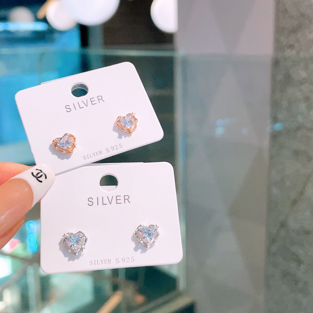 925 Silber Ohrringe Frisch Reise Gold