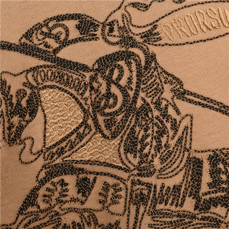 Burberry/巴宝莉 经典刺绣战马logo连帽卫衣