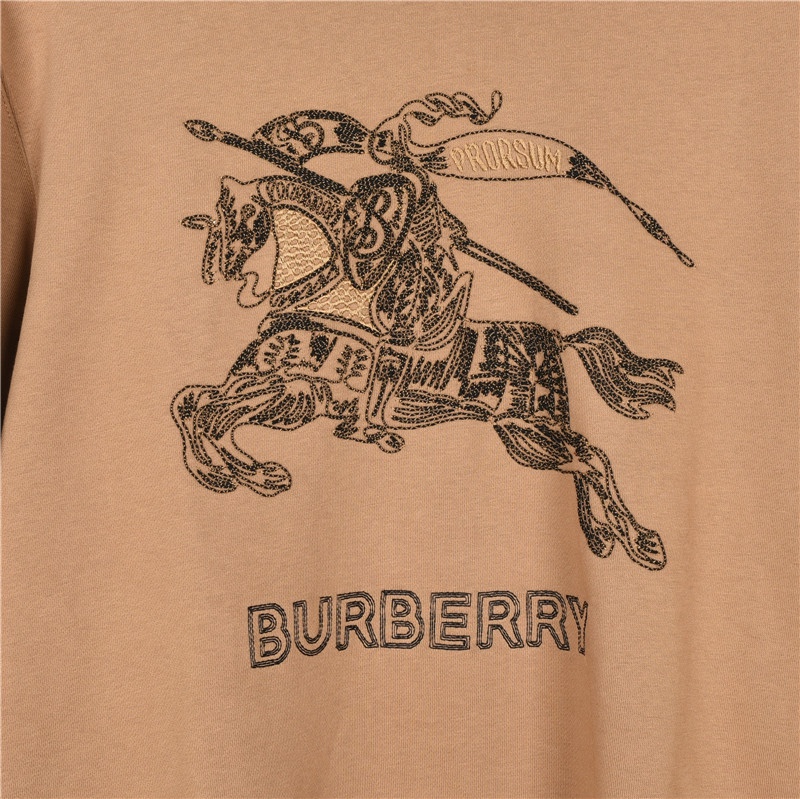 Burberry/巴宝莉 经典刺绣战马logo连帽卫衣