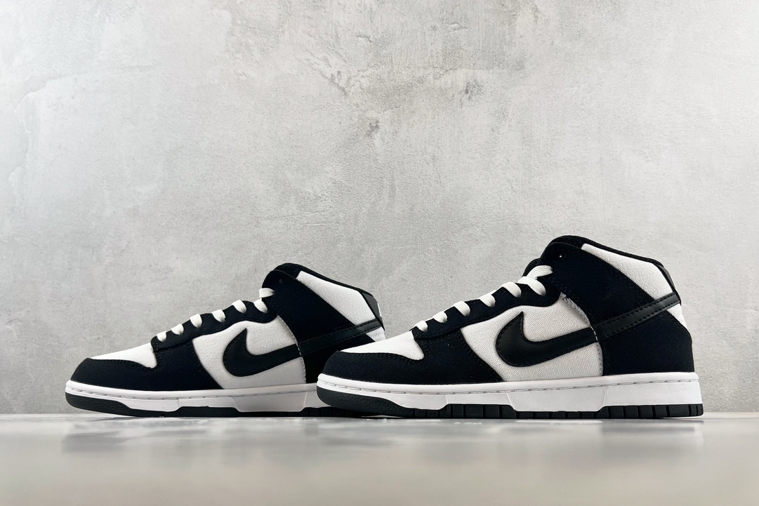 Nike Dunk Mid 黑白 DV0830-102