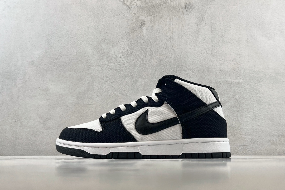 Nike Dunk Mid 黑白 DV0830-102