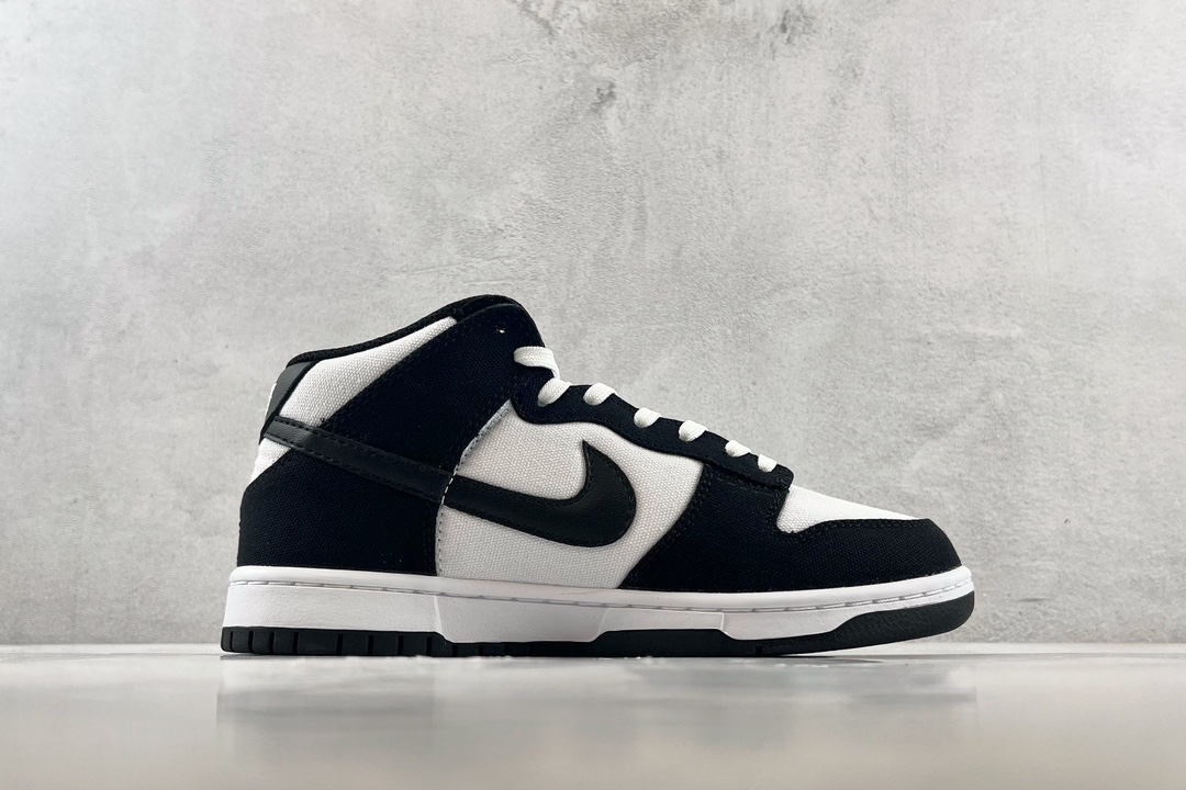 Nike Dunk Mid 黑白 DV0830-102