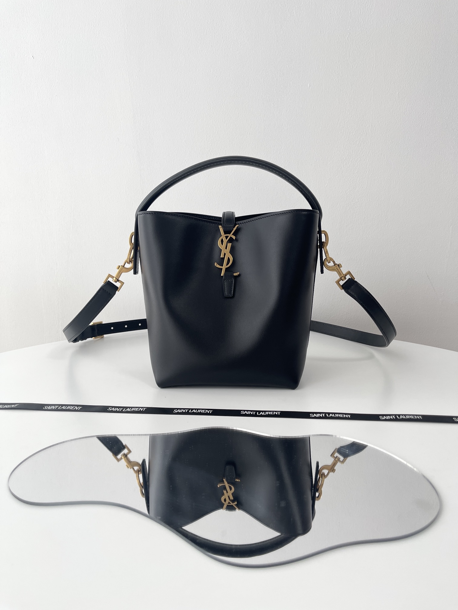 Yves Saint Laurent Bucket Bags Calfskin Cowhide Summer Collection