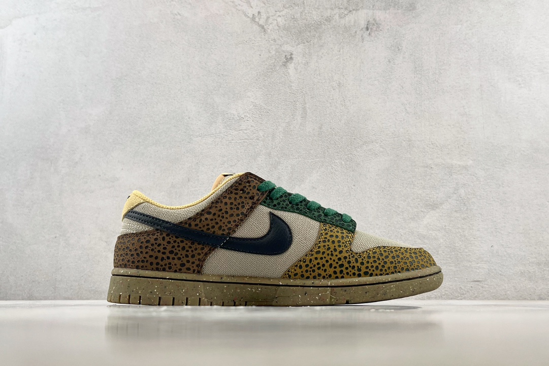 石斑纹系列 Nike Dunk Low ”Safari”棕色 DX2654-200