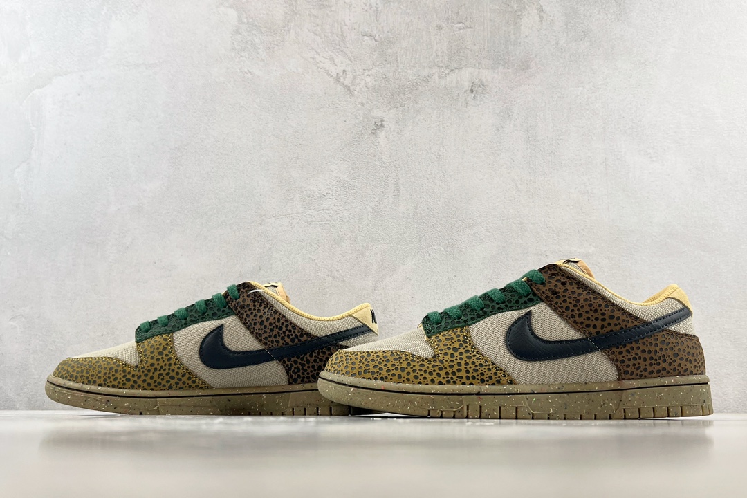 石斑纹系列 Nike Dunk Low ”Safari”棕色 DX2654-200