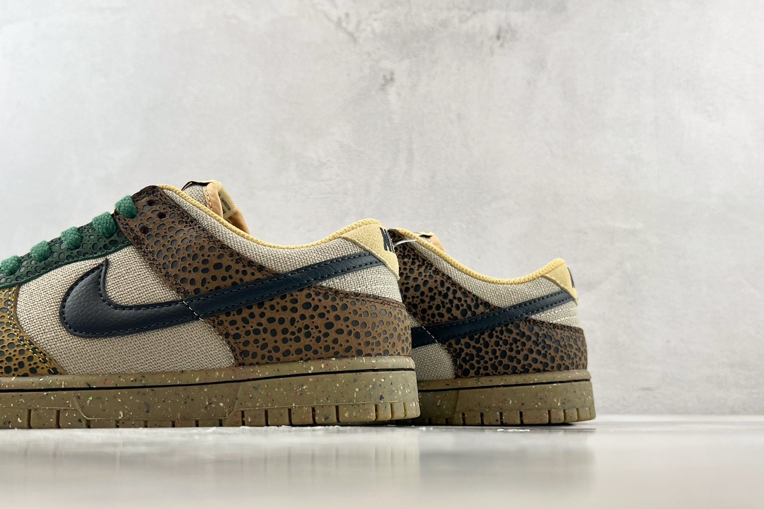 石斑纹系列 Nike Dunk Low ”Safari”棕色 DX2654-200