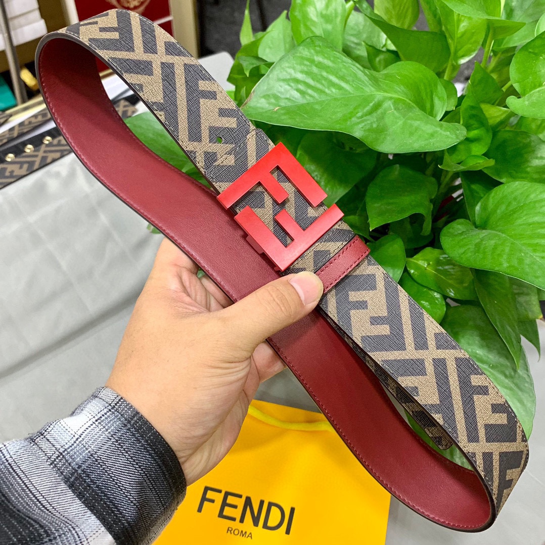 FENDI芬迪专柜同款宽4.0CM双