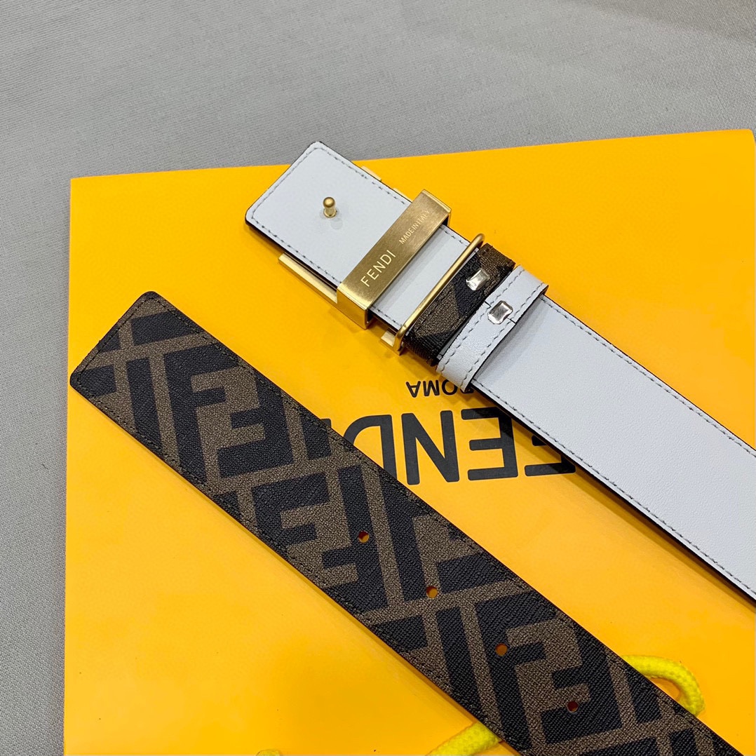 FENDI芬迪专柜同款宽4.0CM双